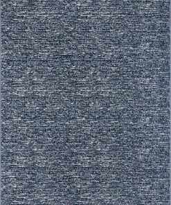 Well Woven Owen Striation Modern Blue Soft Rug
