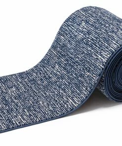 Well Woven Custom Size Runner Owen Striation Modern Blue Choose Your Width X Choose Your Length Hallway Runner Rug Tribal