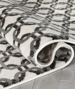 Well Woven Levi Modern Geometric Ivory Grey Soft Rug Tribal 12 Well Woven Levi Modern Geometric Ivory Grey Soft Rug Tribal