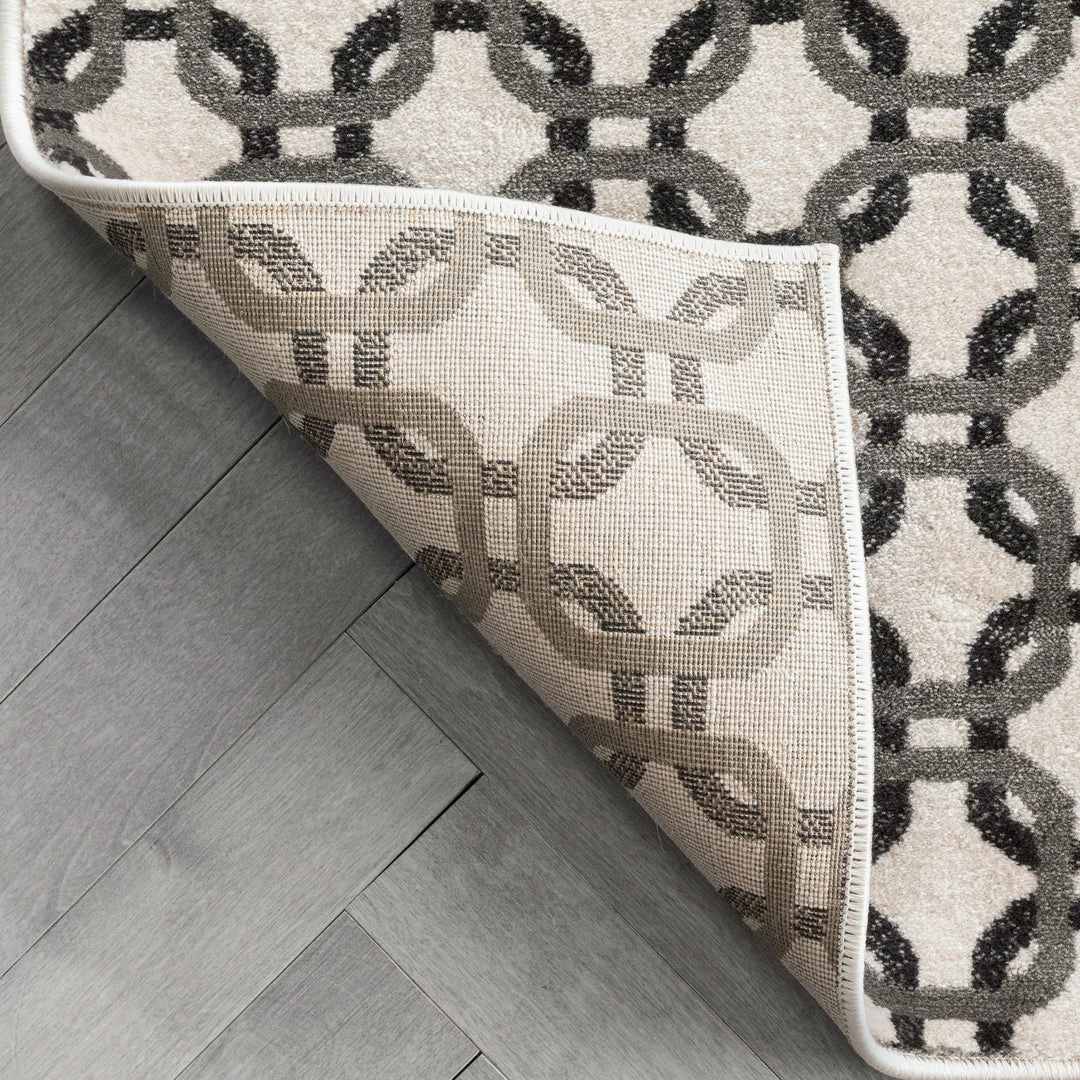 Well Woven Levi Modern Geometric Ivory Grey Soft Rug Tribal 7 Well Woven Levi Modern Geometric Ivory Grey Soft Rug Tribal