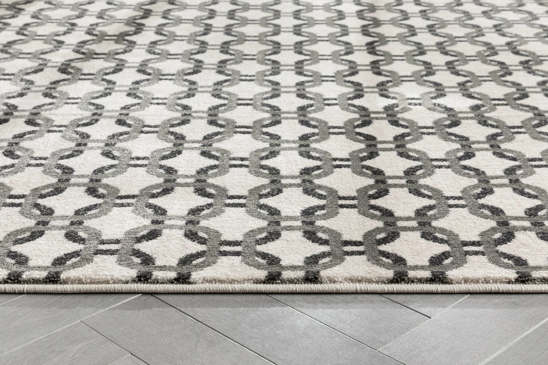 Well Woven Levi Modern Geometric Ivory Grey Soft Rug Tribal 9 Well Woven Levi Modern Geometric Ivory Grey Soft Rug Tribal