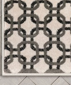 Well Woven Custom Size Runner Levi Modern Geometric Ivory Grey Choose Your Width X Choose Your Length Hallway Runner Rug Tribal