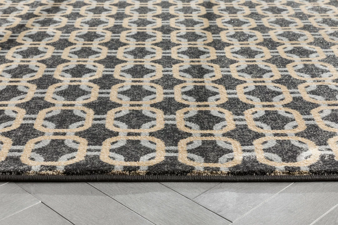 Well Woven Levi Modern Geometric Grey Gold Soft Rug Tribal 9 Well Woven Levi Modern Geometric Grey Gold Soft Rug Tribal