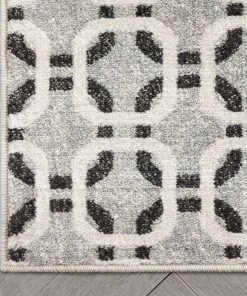 Well Woven Wyatt Modern Geometric Light Grey Soft Rug 12 Well Woven Wyatt Modern Geometric Light Grey Soft Rug