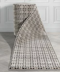 Well Woven Custom Size Runner Wyatt Modern Geometric Light Grey Choose Your Width X Choose Your Length Hallway Runner Rug Tribal