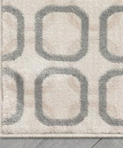 Well Woven Carter Modern Geometric Grey Soft Rug Tribal