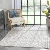 Well Woven Carter Modern Geometric Grey Soft Rug Tribal