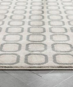 Well Woven Carter Modern Geometric Grey Soft Rug Tribal