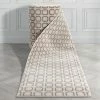 Well Woven Custom Size Runner Carter Modern Geometric Grey Choose Your Width X Choose Your Length Hallway Runner Rug Tribal