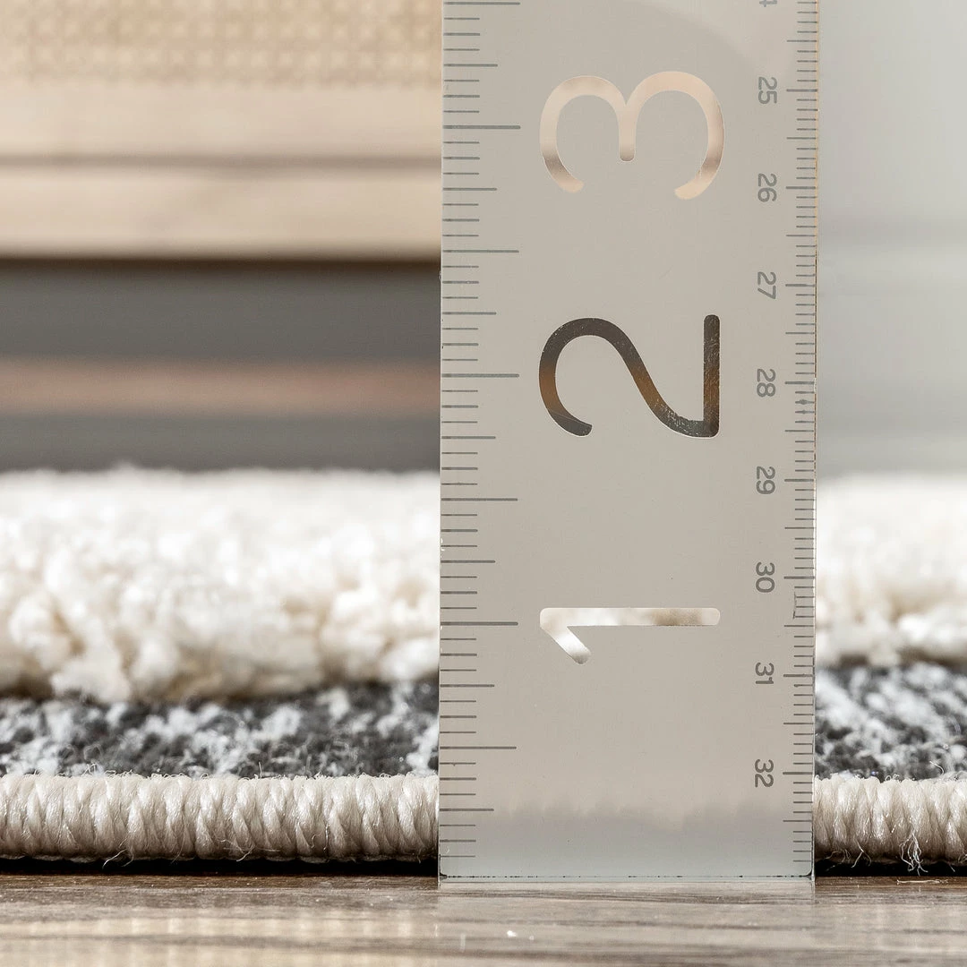 Well Woven Global Chiara Tribal Moroccan Grey High-Low Flat-Weave Rug 9 Well Woven Global Chiara Tribal Moroccan Grey High-Low Flat-Weave Rug