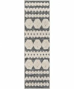 Well Woven Global Chiara Tribal Moroccan Grey High-Low Flat-Weave Rug 34 Well Woven Global Chiara Tribal Moroccan Grey High-Low Flat-Weave Rug