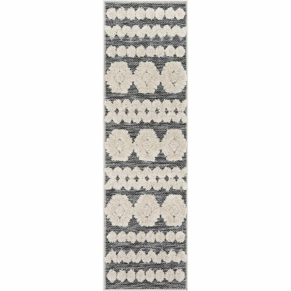 Well Woven Global Chiara Tribal Moroccan Grey High-Low Flat-Weave Rug 16 Well Woven Global Chiara Tribal Moroccan Grey High-Low Flat-Weave Rug
