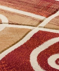 Well Woven Springfield Red Modern Rug