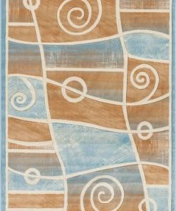 Well Woven Springfield Blue Modern Rug