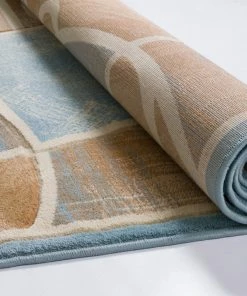 Well Woven Springfield Blue Modern Rug