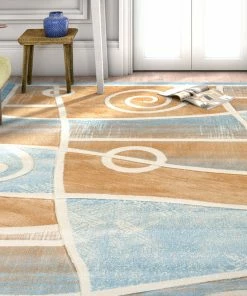 Well Woven Springfield Blue Modern Rug