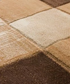 Well Woven Taylor Brown Modern Geometric Rug