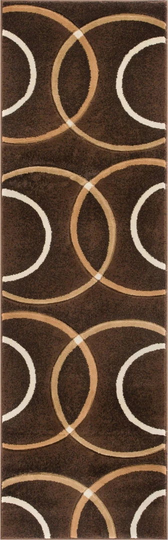 Well Woven Chester Brown Modern Geometric Rug 2' X 3' 3 Well Woven Chester Brown Modern Geometric Rug 2' X 3'