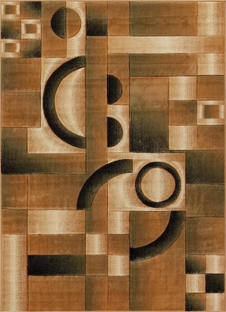 Well Woven South Street Green Modern Geometric Rug 2' X 3' 1 Well Woven South Street Green Modern Geometric Rug 2' X 3'