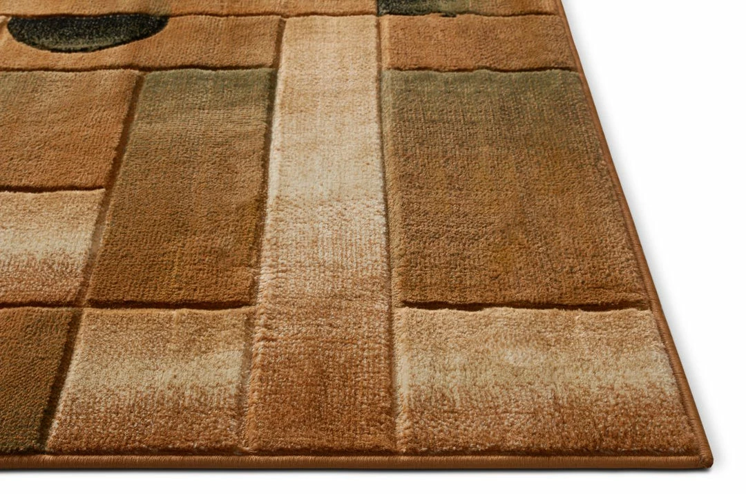 Well Woven South Street Green Modern Geometric Rug 2' X 3' 2 Well Woven South Street Green Modern Geometric Rug 2' X 3'