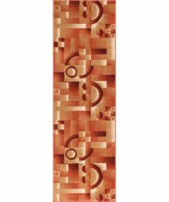 Well Woven South Street Orange Modern Geometric Rug 7 Well Woven South Street Orange Modern Geometric Rug