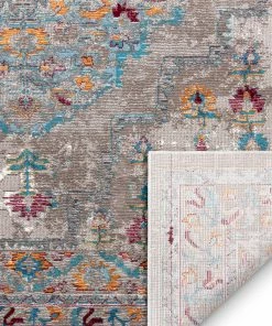 Well Woven Afton Bohemian Vintage Floral Medallion Cream Rug