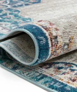 Well Woven Aidan Bohemian Vintage Floral Mandala Ivory Rug