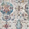 Well Woven Paloma Vintage Bohemian Oriental Medallion Ivory Rug