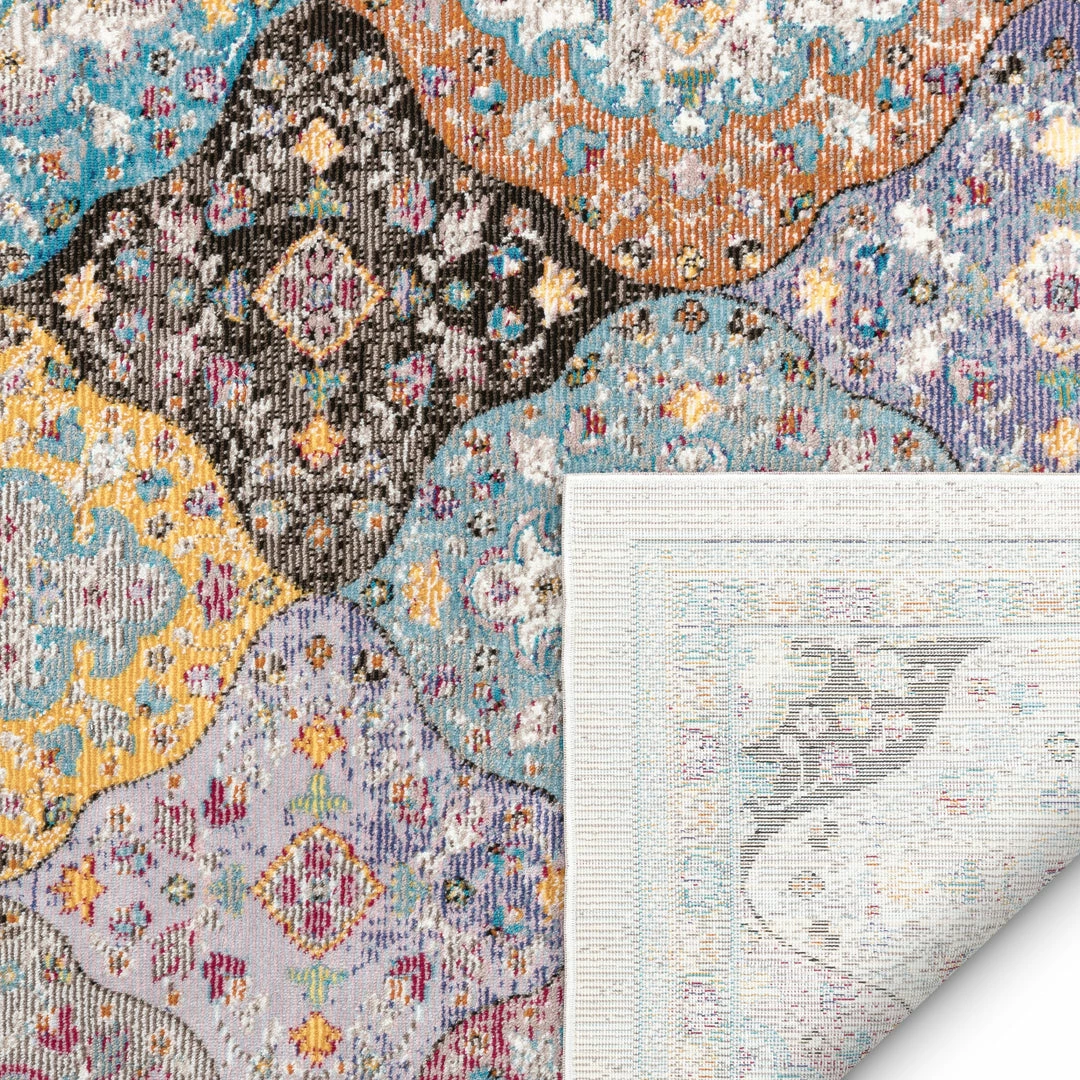 Well Woven Gaia Bohemian Vintage Floral Trellis Multi Rug 2 Well Woven Gaia Bohemian Vintage Floral Trellis Multi Rug