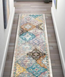 Well Woven Gaia Bohemian Vintage Floral Trellis Multi Rug 12 Well Woven Gaia Bohemian Vintage Floral Trellis Multi Rug