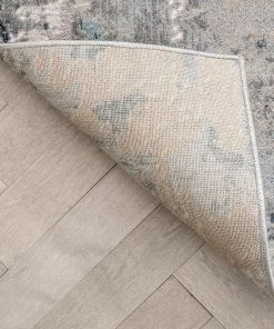 Well Woven Penelope Modern Abstract Distressed Grey Rug