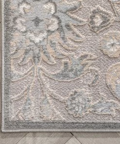 Well Woven Global Blossom Zena Vintage Oriental Floral Grey Area Rug 16 Well Woven Global Blossom Zena Vintage Oriental Floral Grey Area Rug