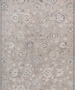 Well Woven Global Blossom Zena Vintage Oriental Floral Grey Area Rug