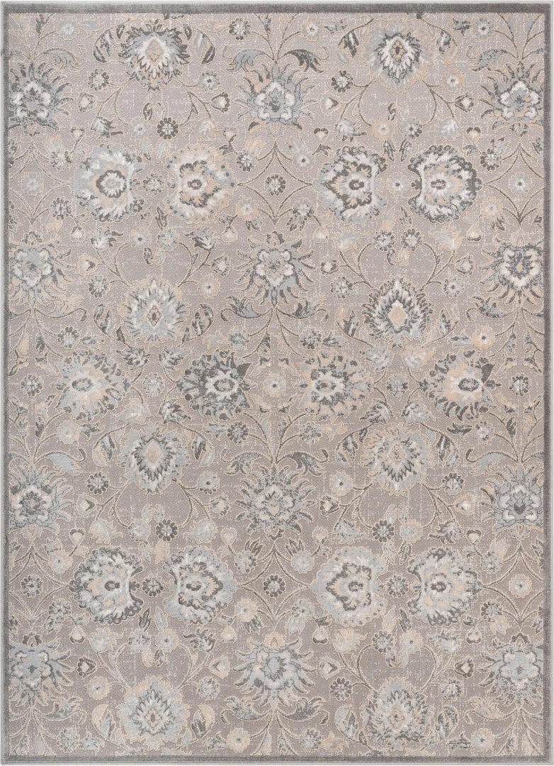 Well Woven Global Blossom Zena Vintage Oriental Floral Grey Area Rug 2 Well Woven Global Blossom Zena Vintage Oriental Floral Grey Area Rug