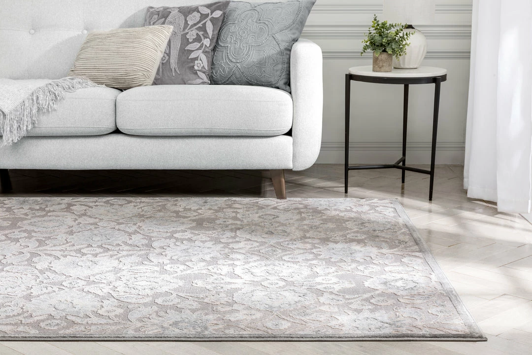 Well Woven Global Blossom Zena Vintage Oriental Floral Grey Area Rug 7 Well Woven Global Blossom Zena Vintage Oriental Floral Grey Area Rug