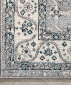 Well Woven Amare Vintage Botanical Floral Border Grey Rug 16 Well Woven Amare Vintage Botanical Floral Border Grey Rug