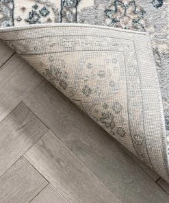 Well Woven Amare Vintage Botanical Floral Border Grey Rug 15 Well Woven Amare Vintage Botanical Floral Border Grey Rug