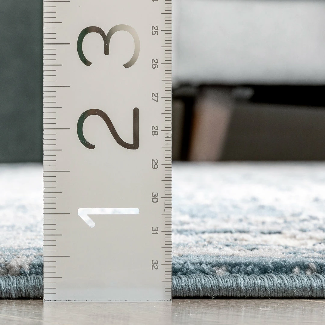 Well Woven Lennan Vintage Oriental Floral Border Blue Rug 8 Well Woven Lennan Vintage Oriental Floral Border Blue Rug