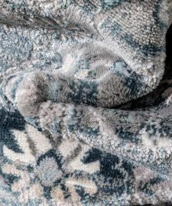 Well Woven Lennan Vintage Oriental Floral Border Blue Rug 14 Well Woven Lennan Vintage Oriental Floral Border Blue Rug