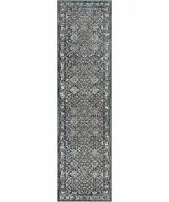 Well Woven Lennan Vintage Oriental Floral Border Blue Rug 21 Well Woven Lennan Vintage Oriental Floral Border Blue Rug