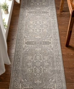 Well Woven Leif Vintage Medallion Ivory Rug Global