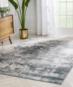 Well Woven Meade Modern Abstract Distressed Grey Rug 17 Well Woven Meade Modern Abstract Distressed Grey Rug