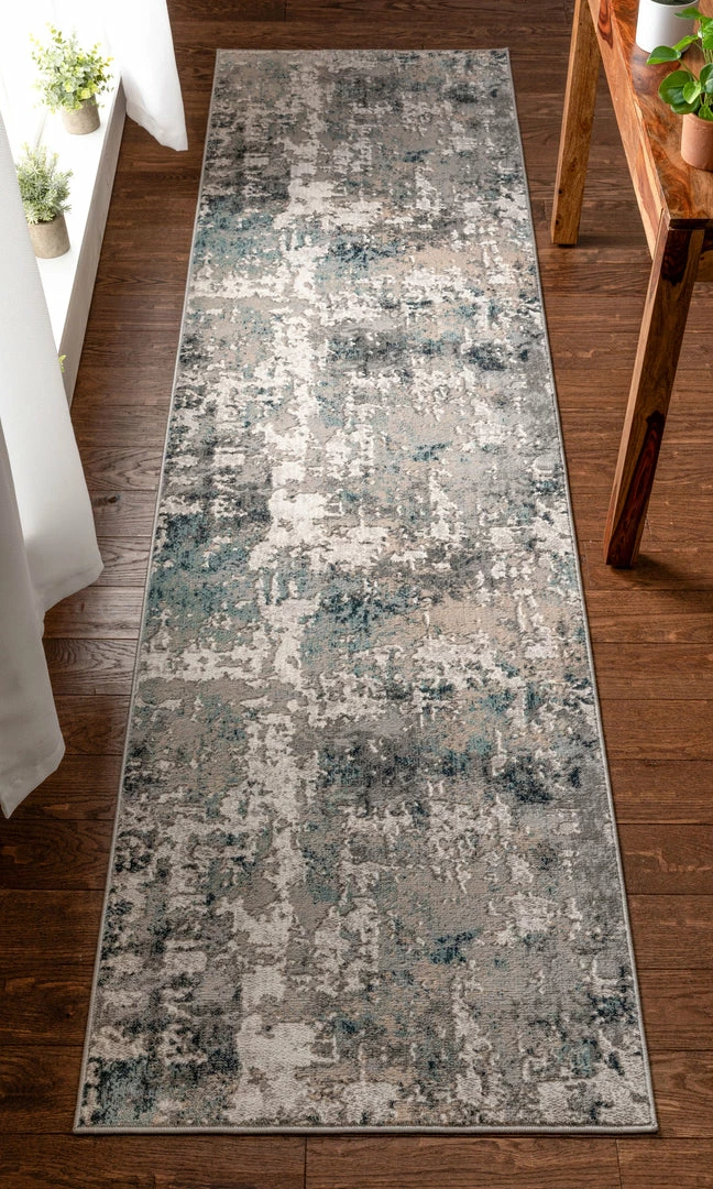 Well Woven Meade Modern Abstract Distressed Grey Rug 12 Well Woven Meade Modern Abstract Distressed Grey Rug