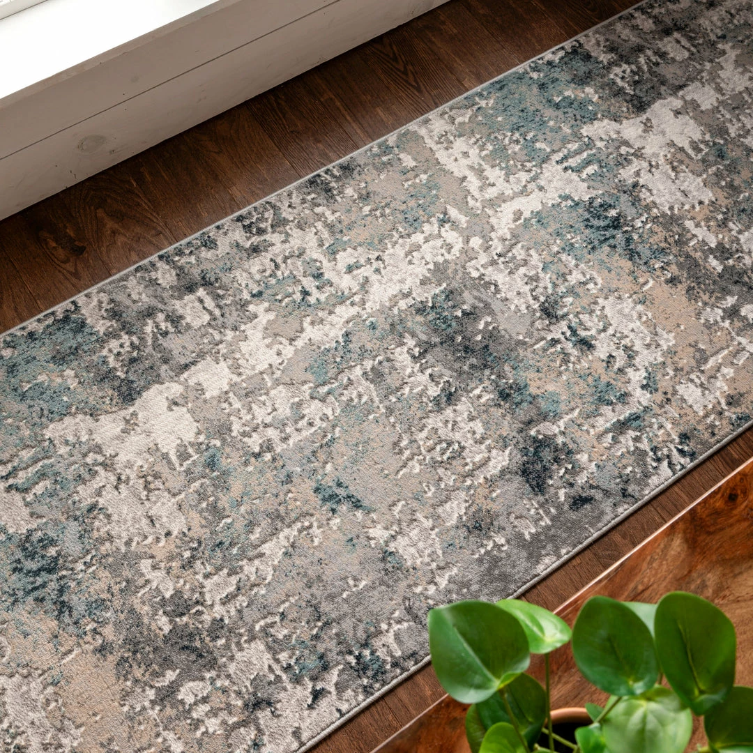 Well Woven Meade Modern Abstract Distressed Grey Rug 11 Well Woven Meade Modern Abstract Distressed Grey Rug