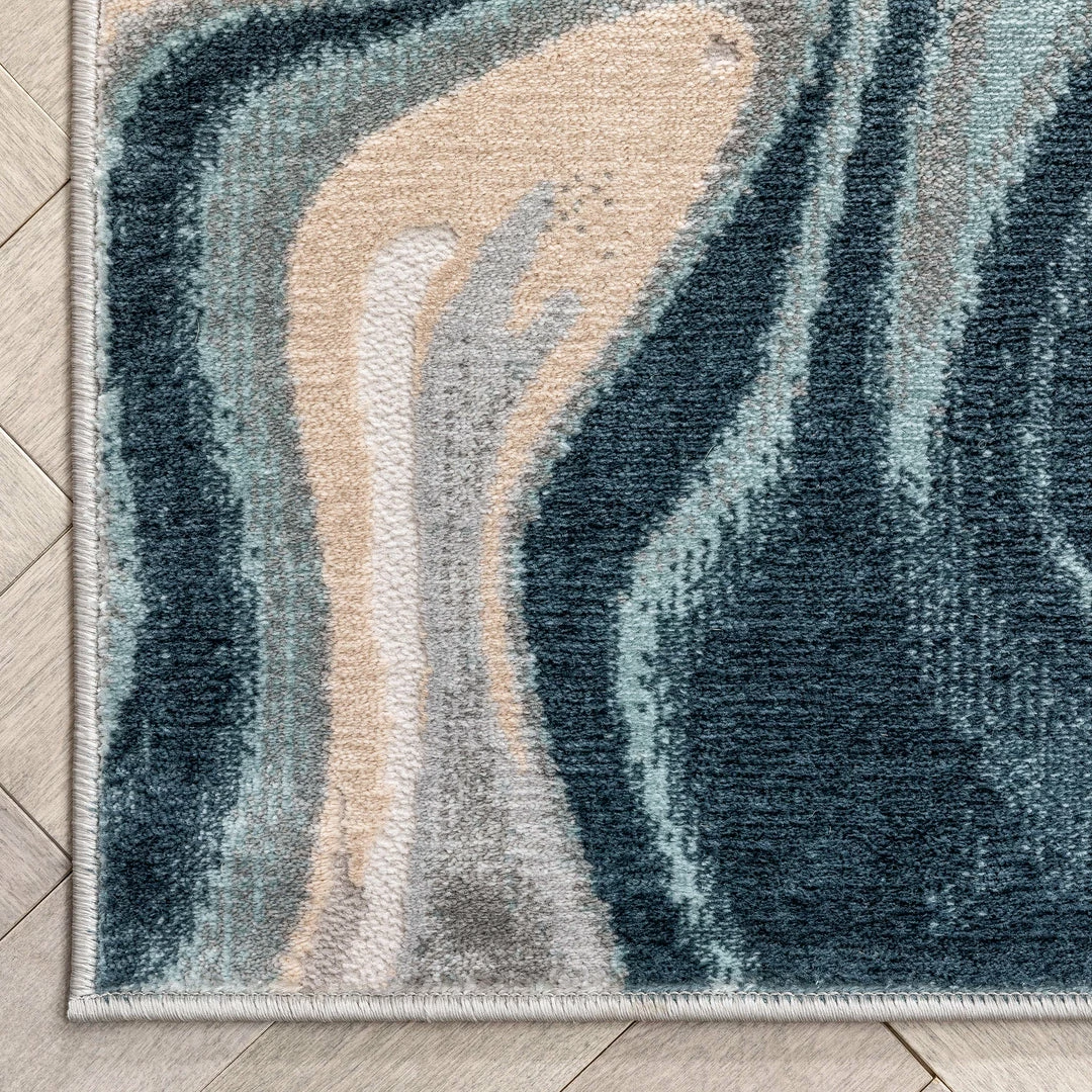 Well Woven Fallon Modern Abstract Distressed Grey Rug Global 5 Well Woven Fallon Modern Abstract Distressed Grey Rug Global