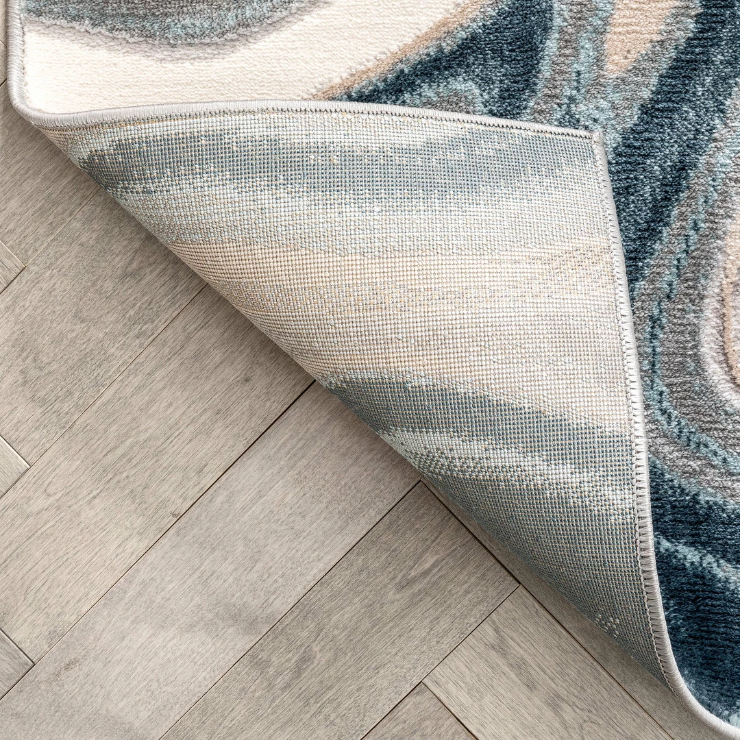 Well Woven Fallon Modern Abstract Distressed Grey Rug Global 4 Well Woven Fallon Modern Abstract Distressed Grey Rug Global