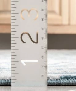 Well Woven Arial Vintage Oriental Persian Blue Rug Global