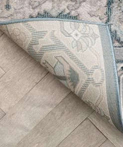 Well Woven Arial Vintage Oriental Persian Grey Rug