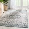 Well Woven Arial Vintage Oriental Persian Grey Rug
