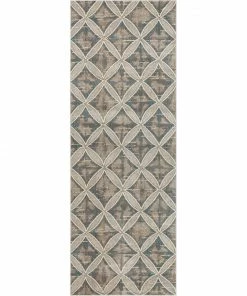 Well Woven Sofia Beige Vintage Modern Trellis Rug